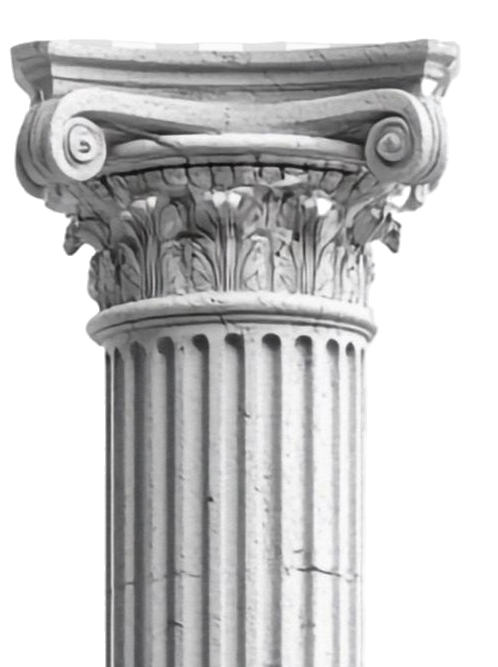 Optimization pillar representing performance excellence