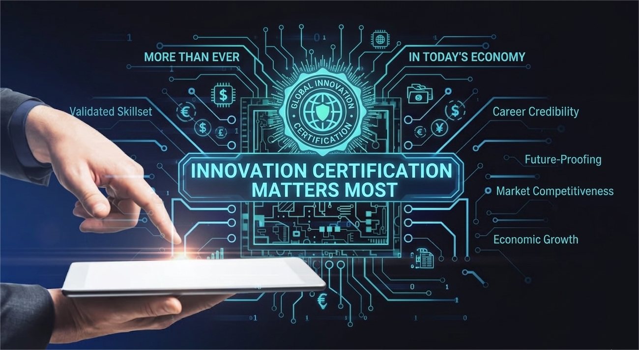 Why Innovation Certification Matters More Than Ever in Today’s Economy